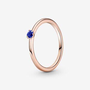 Pandora Stellar Blue Solitaire Ring